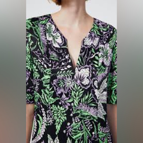 New Rodebjer Kandy Vegetal Dress - Picture 4 of 13